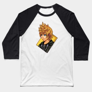 Organization XIII Roxas Pixel Art Baseball T-Shirt